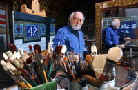 Artist Daniel Greene ©Susan Farley Photography/NYC and Westchester Portrait Photographer - ©2023 Susan Farley Photography NYC, NY                                                              