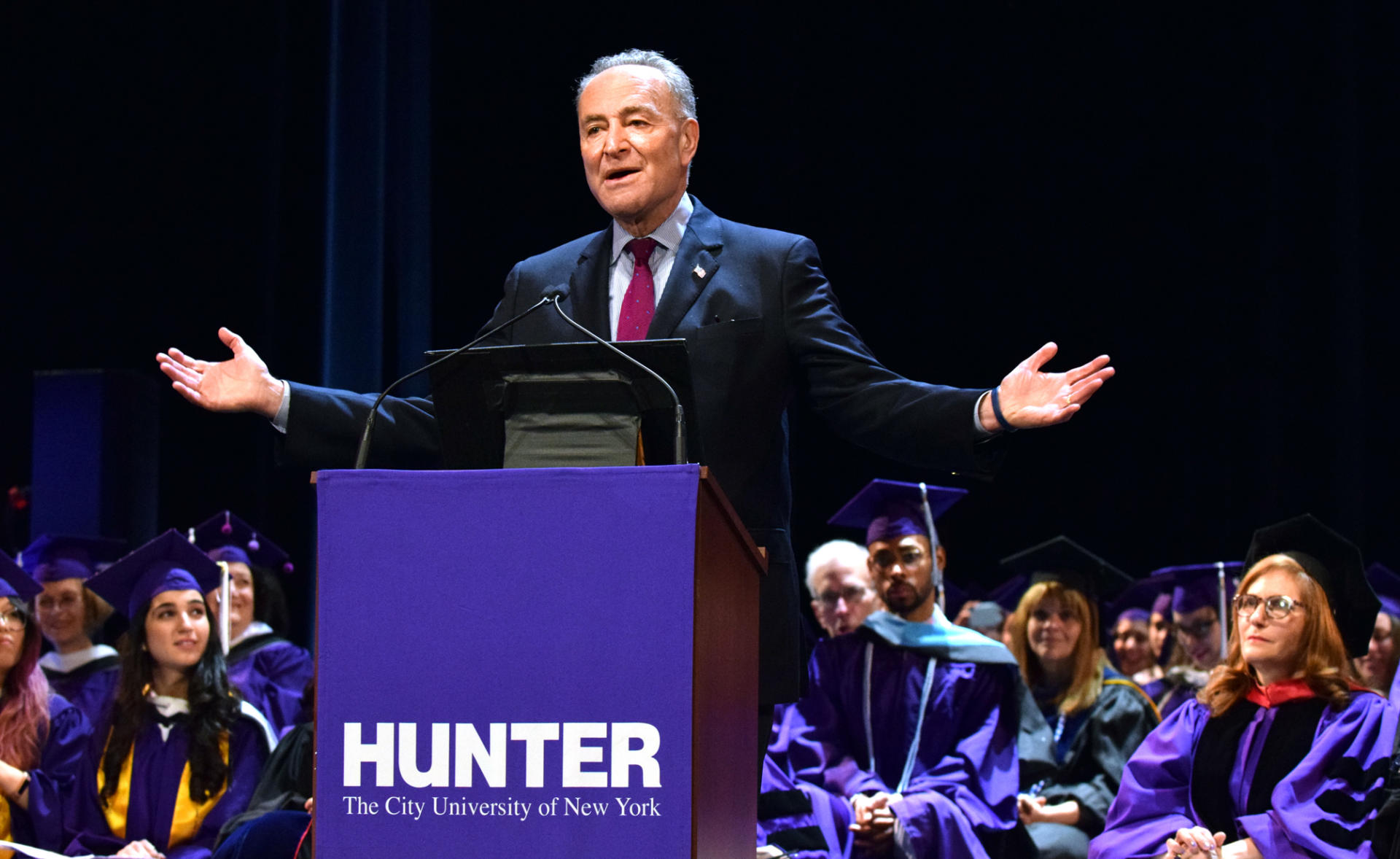 NY Senator Chuck Schumer at Hunter College graduation© Corporate Events Susan Farley NYC, New York Photographer : Corporate Events : Susan Farley NYC Freelance PHOTOGRAPHER New York City, NY Portrait and Event Photography by Susan Farley Photography, New York and WESTCHESTER,NY FREELANCE PHOTOJOURNALIST IS AN AWARD-WINNING PHOTOJOURNALIST IN NEW YORK CITY & WESTCHESTER COUNTY FREELANCE