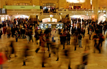 Rush hour in Grand Central Station ©Susan Farley Photography/NYC and Westchester Portrait Photographer.Best NYC  event, Portrait and Corporate freelance photographer