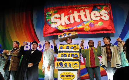 Michael S. Hall and cast of The Skittles Musical on Broadway

Susan Farley/Event photo© Corporate Events Susan Farley NYC, New York Photographer