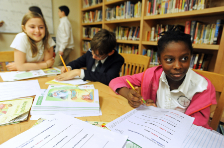 © NYC,NYC  event, in the Classrooms of New York City. Portrait and Corporate freelance photographerSusan Farley